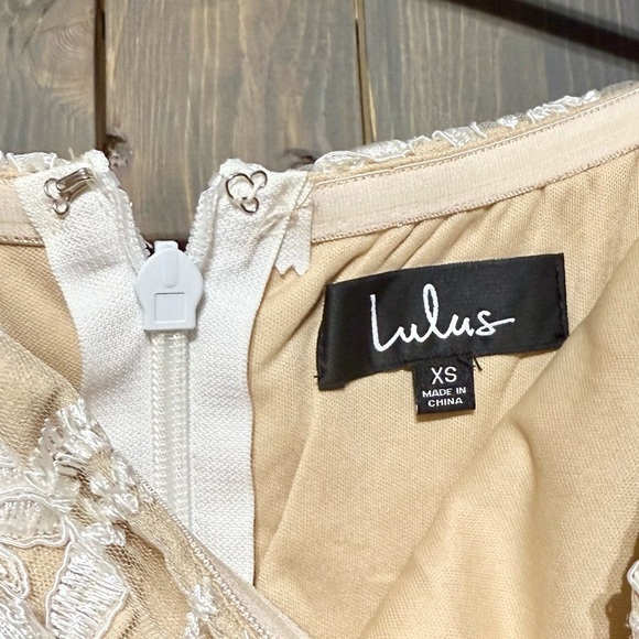 Lulus Ever Thine white lace Strapless Dress - Picture 12 of 14